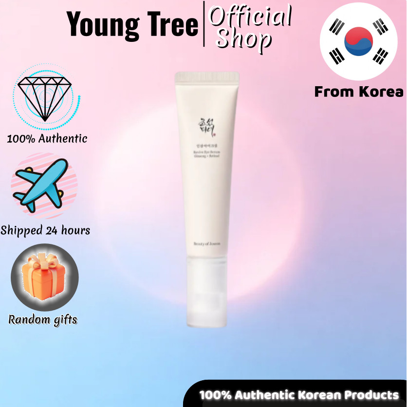 [BEAUTY OF JOSEON] Revive Eye Serum Cream Ginseng 30ml /อ่อนโยนและให้ความชุ่มชื้น ไม่เหนียวเหนอะหนะ