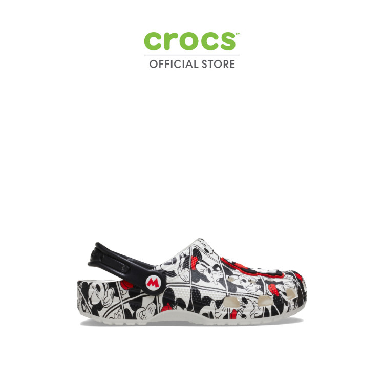 CROCS CROCS รองเท้าลำลองผู้ใหญ่ MICKEY AND MINNIE CLASSIC CLOG รุ่น 211483-90H  - MULTI