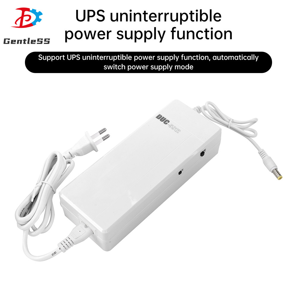 AC100-220V ถึง DC 5V 9V 12V แหล่งจ่ายไฟฉุกเฉิน 30W Optical Cat Monitor การสํารองข้อมูล UPS เครื่องสํ