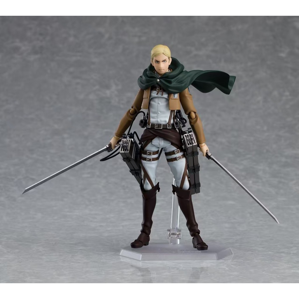 Figma Attack on Titan Erwin Smith Super Action Figure ของเล่นโมเดล