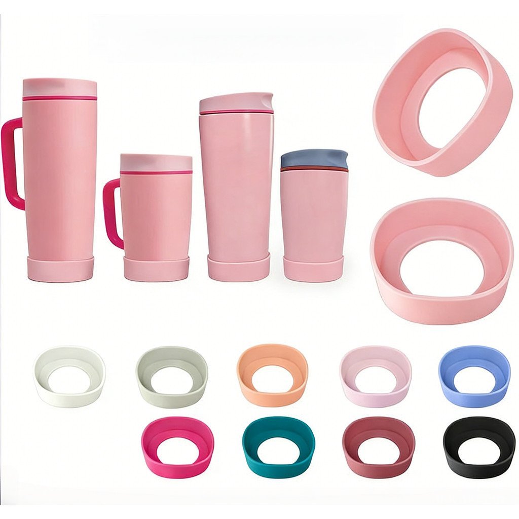 บูทซิลิโคนสําหรับ Owala, ปลอกแขนกันลื่นสําหรับแก้วกาแฟสําหรับเดินทาง Owala SmoothSip Slider แก้วกาแฟ