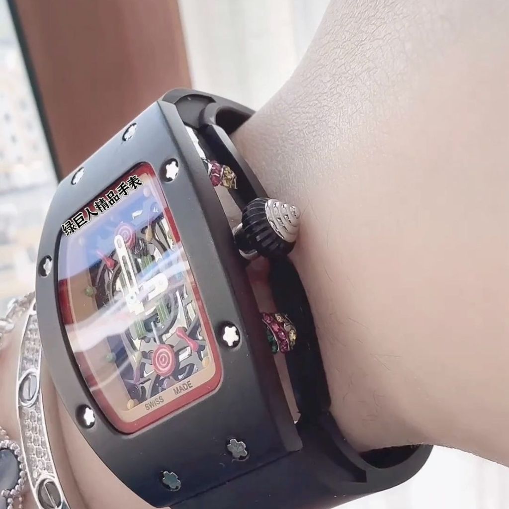 คลังสินค้าพร้อมขายดี Dark Cool Richard RM07-01 Marshmallow นาฬิกาผู้หญิงคุณภาพสูงอารมณ์ลักษณะควอตซ์ร