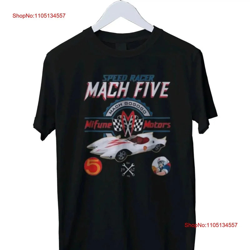 เสื้อยืดพิมพ์ลาย Speed Racer Mach 5 Mifune Motors ไซส์ S M L XL 2 3 4 ลายกราฟิกวินเทจ เสื้อแฟชั่นอเน