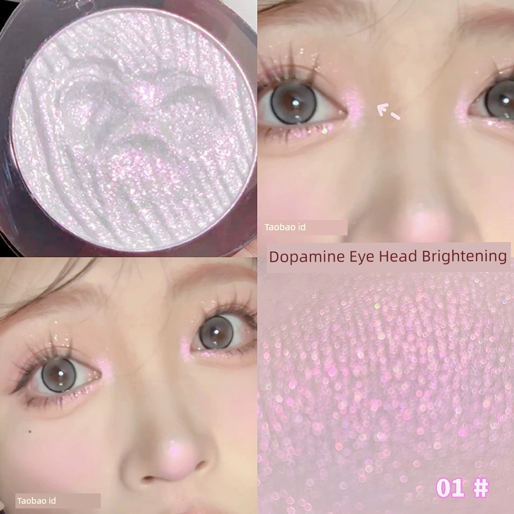 ไฮไลท์ คอนทัวร์ Dopamine Fragile Powder Purple Brighten Nose Point Highlight