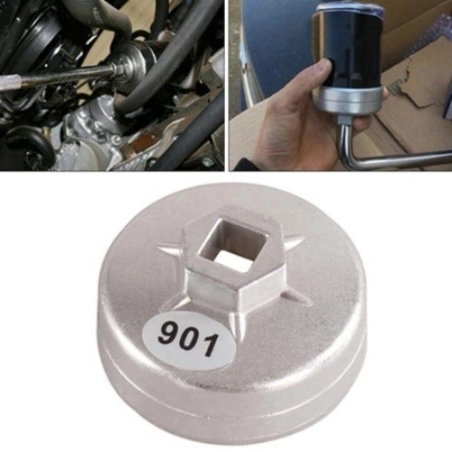 ประแจถอดที่กรองน้ำมัน ฝาถอดกรองน้ำมันเครื่อง ถ้วยกรอง ถอดไส้กรองน้ำมัน น้ำมันเครื่อง 901 ตัวถอดกรอง 