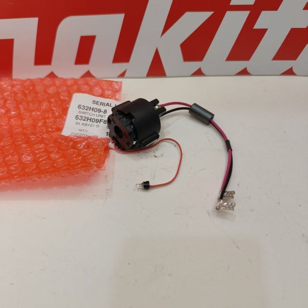 มากีต้า MAKITA ไขควงกระแทกแบบชาร์จไฟได้ TD022D สวิตช์อุปกรณ์เสริมแท้สำหรับไขควงไฟฟ้า