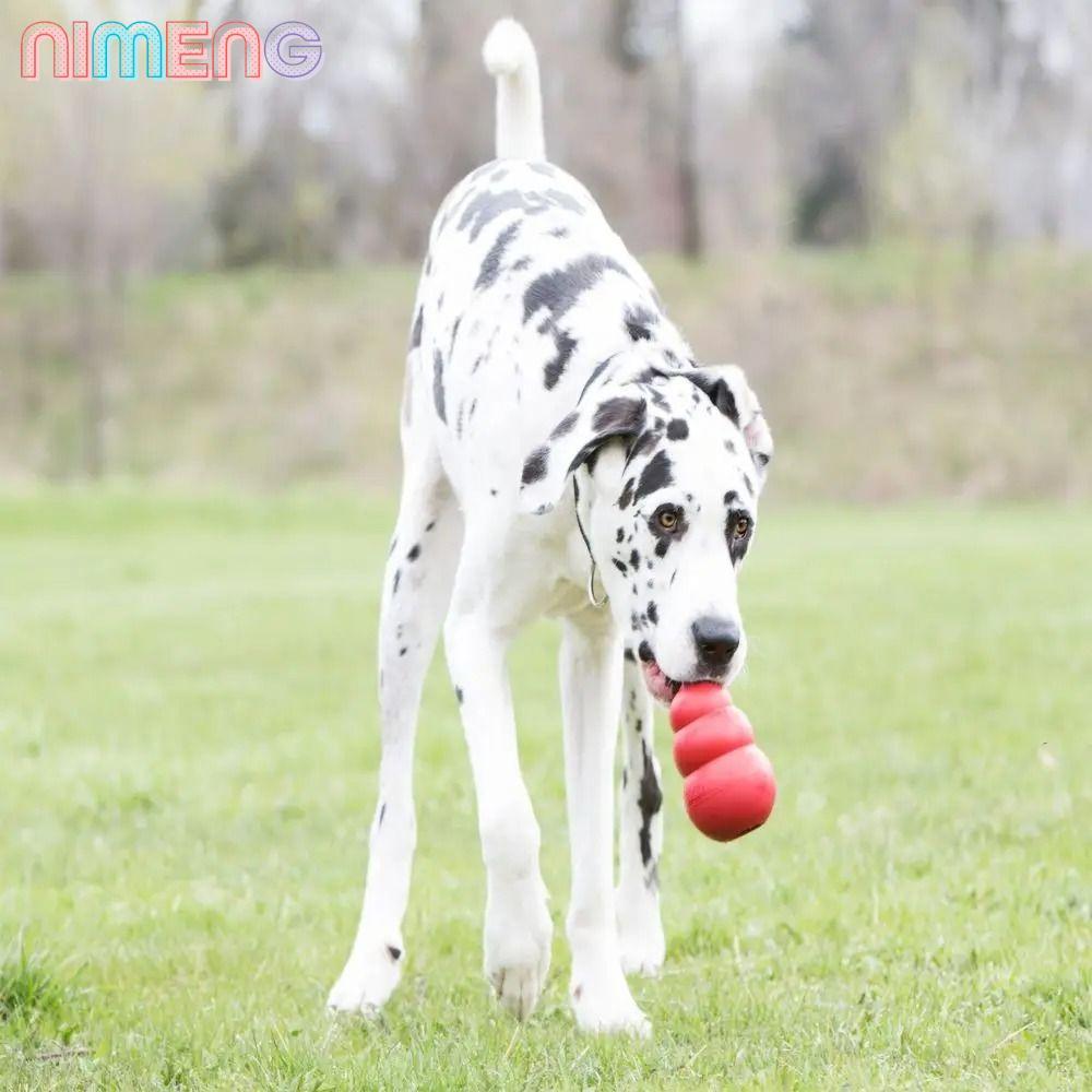 ของเล่นสุนัข NIMENG Kong, ของเล่นลูกสุนัขคลาสสิก Kong ที่ทนทาน, หลายขนาดยางของเล่นเคี้ยวที่ทนทาน