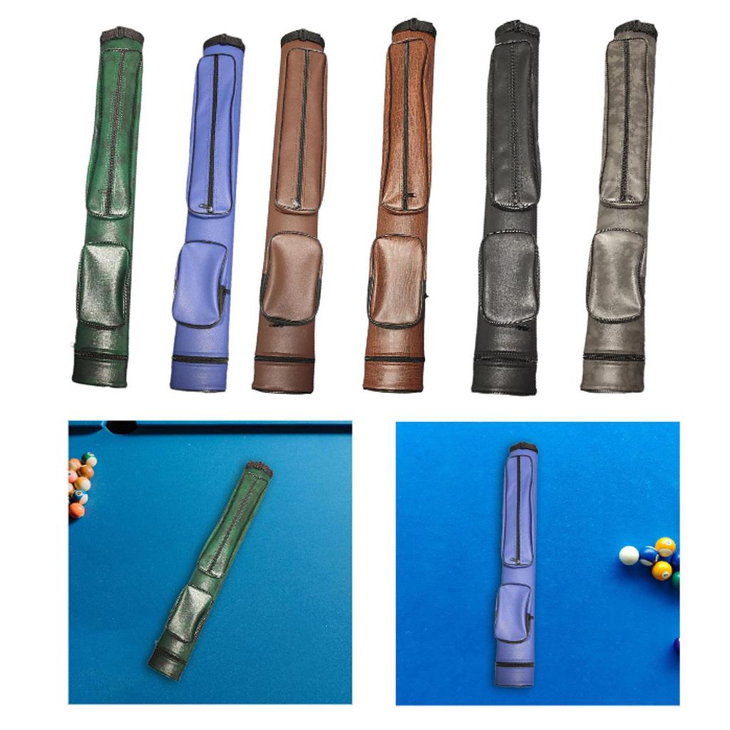 [Lszcx6l] Pool Cue Case 4 Holes Pool Cue Stick Carrying Bag for Outdoor Snooker Travel