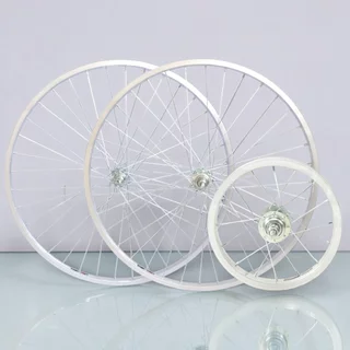 ชุดล้อจักรยานอลูมีเนียม 12x1.75 14x1.75 16x1.75 20x1.75 24x1.75 24x1 3/8 26x1.75 26x1 3/8 27x1 3/8