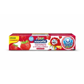 [แพ็ค3หลอด] Kodomo ยาสีฟันเด็ก โคโดโม อัลตร้า ชิลด์ แบบครีม 3 หลอด ขนาด 40 กรัม และ 65 กรัม
