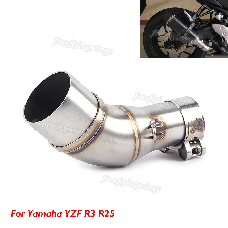 Slip-on ใส่ Yamaha R3 MT03 สำหรับปลายท่อ 2 นิ้ว