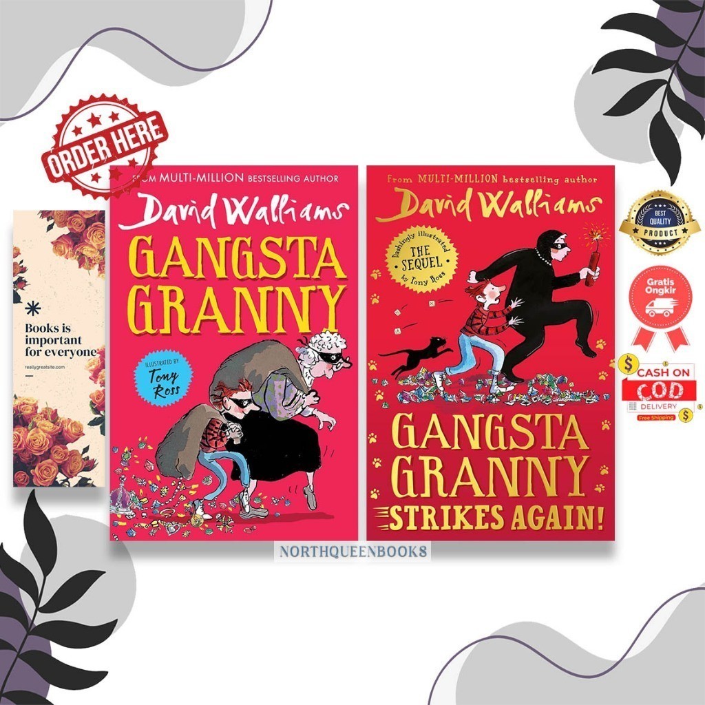 Literature.lounge - Gangsta Granny (2 เล่ม) โดย Walliams David (อังกฤษ)