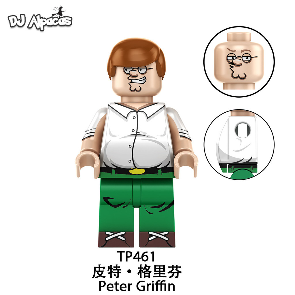 มินิฟิกเกอร์ Family Guy Peter Griffin ของเล่นตุ๊กตาสะสม ราคา ถูกที่สุด ดีลบีเคเค แกลเลอรีภาพที่ 7