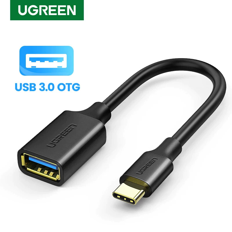 { FastGadget Store } USB TO TYPE C 3.0 U GREEN OTG CABLE CONVERTER ADAPTER