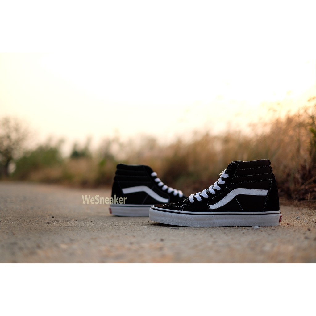 VANS SK8 (Hi) - Black รองเท้า VANS Authorized Dealer