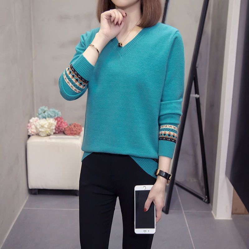 2024 scheming mmv เสื้อไหมพรม Plus แฟชั่นเสื้อผ้าผู้หญิง Fat Plus บาง cod ฤดูใบไม้ร่วงฤดูหนาวเสื้อกั