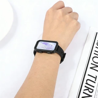 ฝาครอบแก้ว + เปลือกสําหรับ Huawei Band 11 / 11 Pro อุปกรณ์เสริม All-Around Hard PC กรอบกันชน Tempered