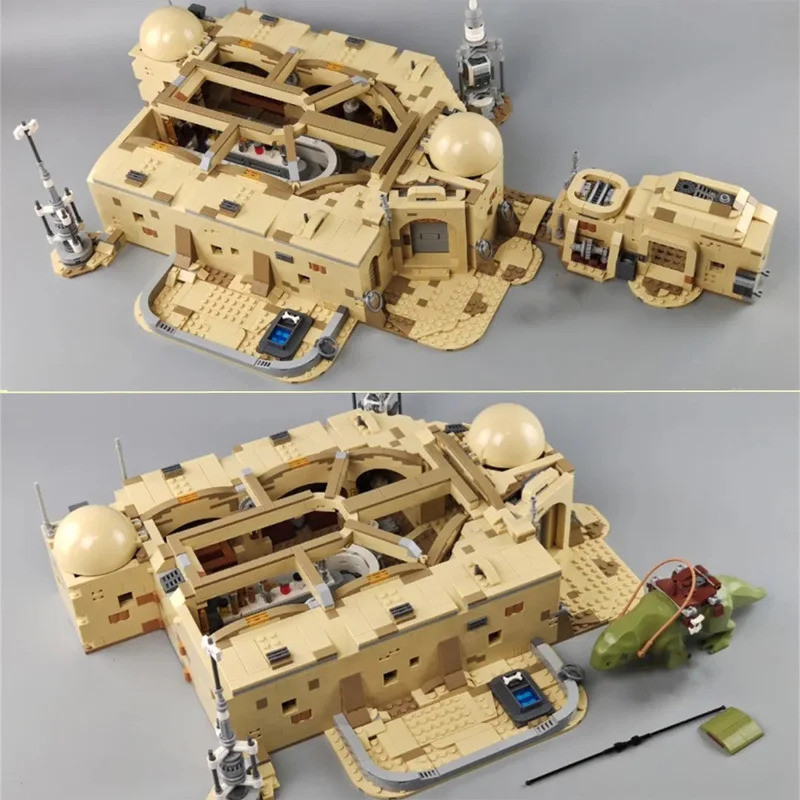 3187PCS Mos ตกแต่งบ้านรุ่นเข้ากันได้ 75290 ของขวัญวันเกิด