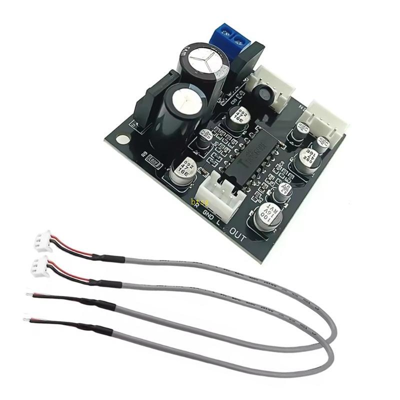 Btsg TA7668 เทปไดรฟ์ดาดฟ้า Preamp Preamplifier Board Shielded Wire หัวแม่เหล็ก