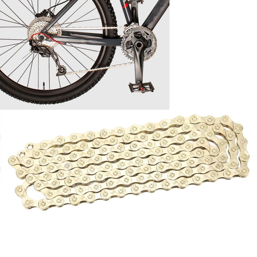 Ssrrou Ejoyous Mountain Bikes Chain Electroplate กันสนิม Design High Stiffness 9 Speed Double Bridge