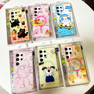 MOOPHE เคสโทรศัพท์ แม่เหล็ก ลายการ์ตูน สำหรับ Samsung S23 S24 S25 S26 ultra Plus S25ultra S26ultra S25FE เคสชาร์จไร้สาย