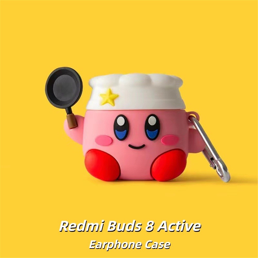 ขายร้อนสําหรับ Redmi Buds 8 Active Case การ์ตูนอินเทรนด์ซิลิโคนอ่อนนุ่มหูฟังกรณีปลอก No.2