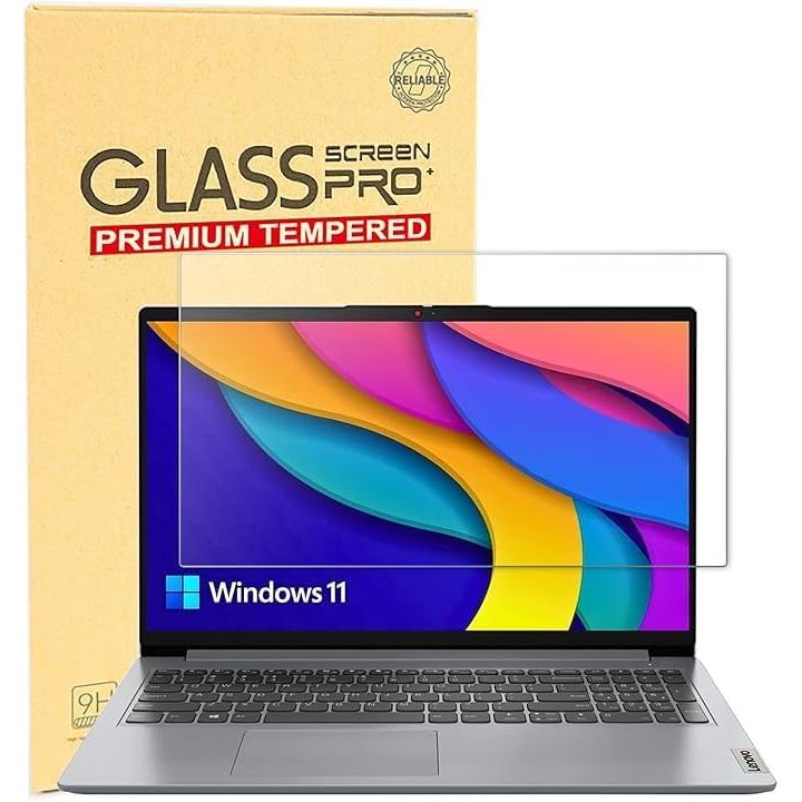 กระจกนิรภัยป้องกันหน้าจอสําหรับ 15.6 "Lenovo IdeaPad 3 3i/IdeaPad 5/IdeaPad 5i/IdeaPad 1 1i, IdeaPad