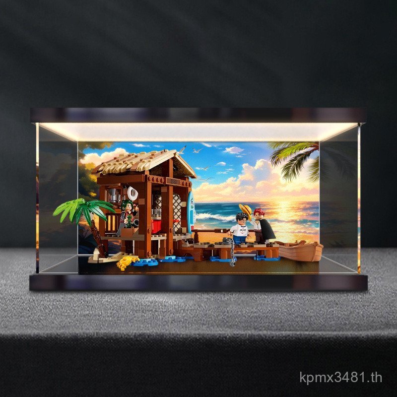 Takamura กล่องเก็บของที่เหมาะสม Windmill Building Blocks Music Series 75636 กล่องไฟอะคริลิครุ่น Hut 