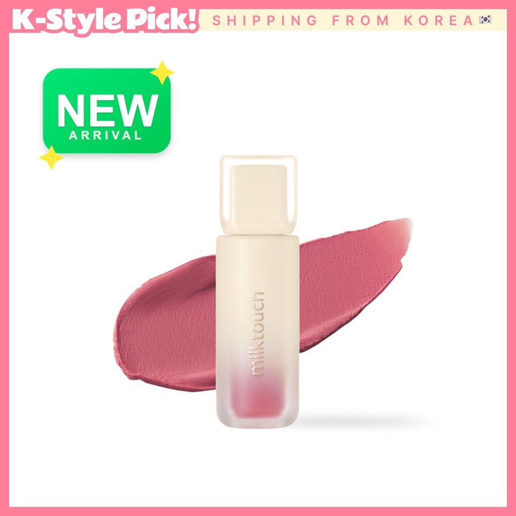 [milktouch] Spread Fit Blur Tint 05 Mellow fuzzy 4g / Korean Blur Tint / สูตรบางเบา by K-Style Pick