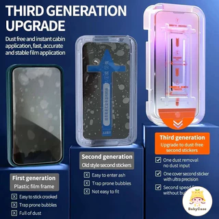 เคสไอโฟน IPhone 17 11 13 16 15 12 14 Pro Max XR X XSMAX 14 15 Plus Air ฟิล์มป้องกันหน้าจอการออกแบบที่ไม่มีฝุ่นเต็มรูปแบ