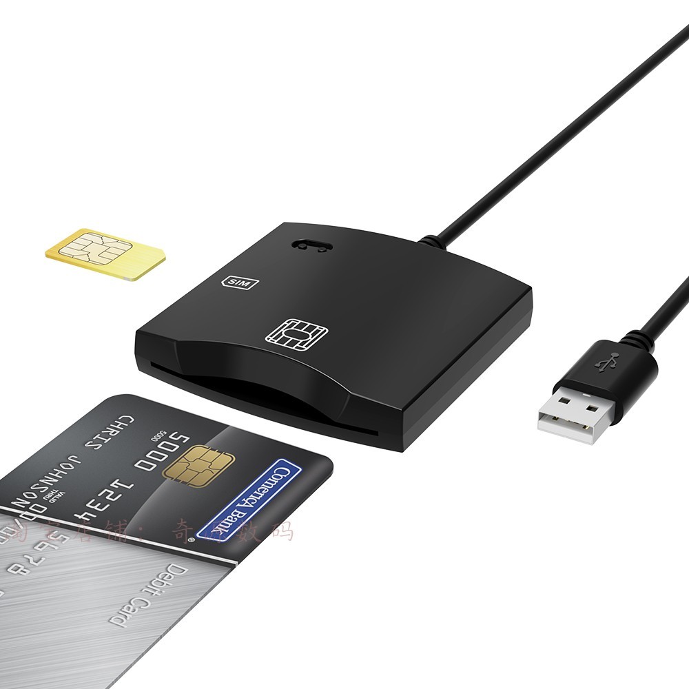 PCSC Card-Free Card Reader Card Opener China Mobile Business Hall Card Reader sim Modified ICCID No.