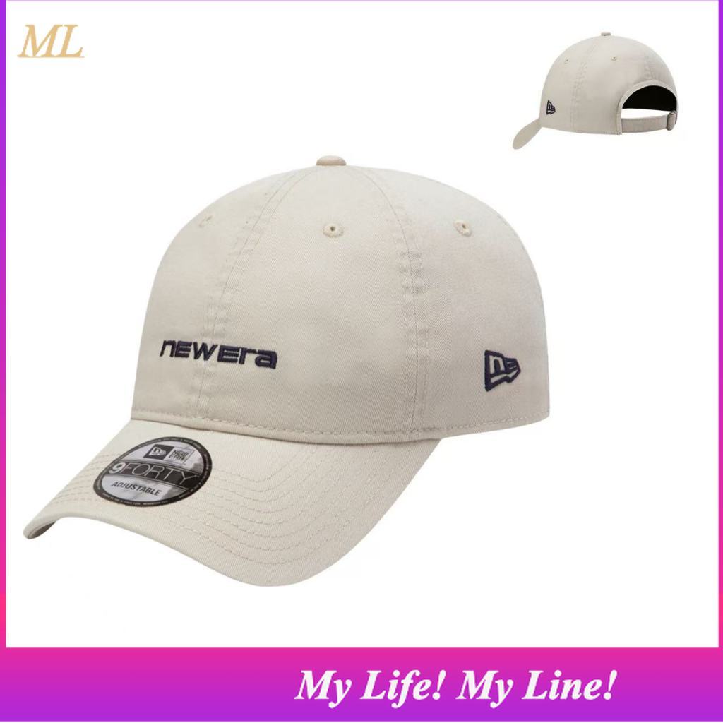 ML1 NEW ERA 9FORTY หมวกบอลแบบไม่มีโครงสร้างโลโก้ประถมศึกษา K-FASHION 15131646