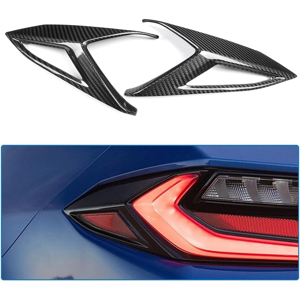 ไฟท้ายโคมไฟฝาครอบ Guard Trim สําหรับ Corvette C8 Z51 Z06 ZR1 HTC Coupe Stingray 2020 2021 2022 2023 