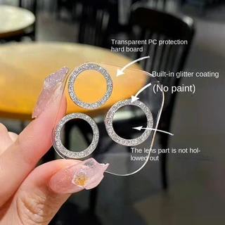 เพชรแฟลชฟิล์มกล้องไอโฟนรุ่นใหม่ ฟิล์มกระจก กันรอรอย เลนส์กล้อง สำหรับ for iphone 17 16 11 13 12 14 15 16 Pro Max 17 Air