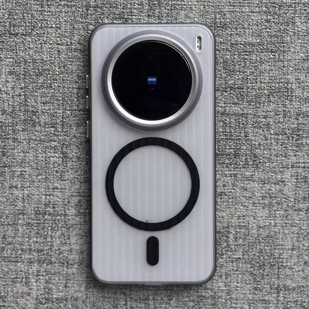 กระจังหน้าลูกฟูก Quenching Chain 2.0 Ice Matte Magsafe เคสโทรศัพท์แม่เหล็ก OPPO เหมาะสําหรับ Findx8p