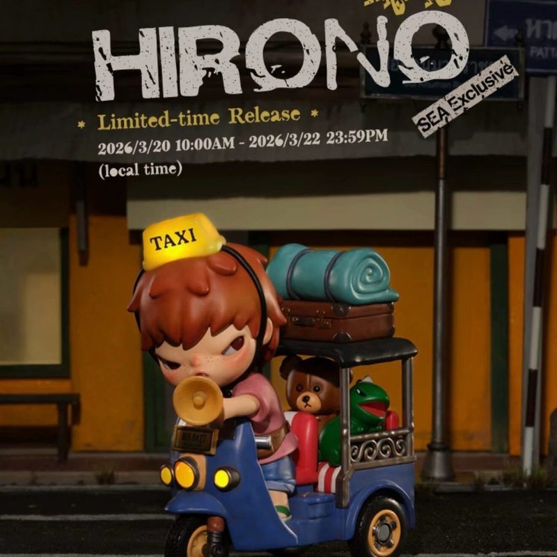 ของแท้ Hirono Tuk Ono Tuk Tuk รูป Hirono Tuk-tuk Limited รูปลิฟท์อินเทรนด์เล่น