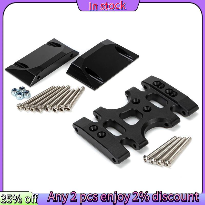 ในสต็อก-LCG แผ่นลื่นไถลโลหะและด้านข้างเหยียบ Rock Slider สําหรับ 1/10 RC Crawler รถ SCX10 Lower Cent
