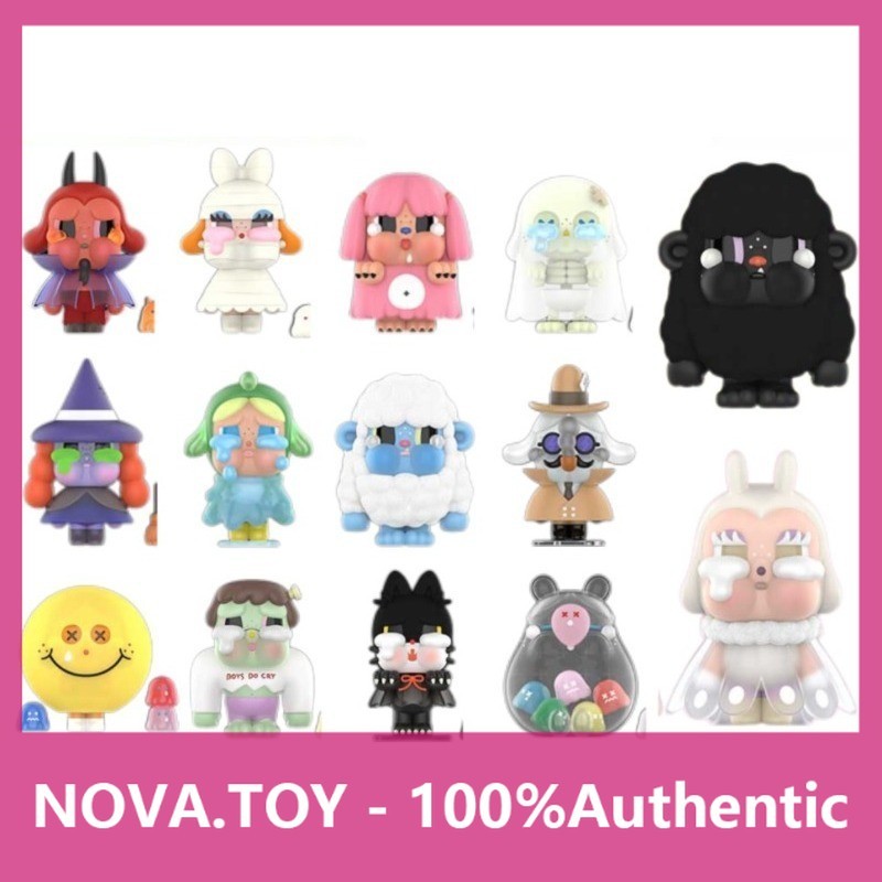 POPMART POPMART CRYBABY Monsters Tears Series รูปกล่องลึกลับตกแต่ง