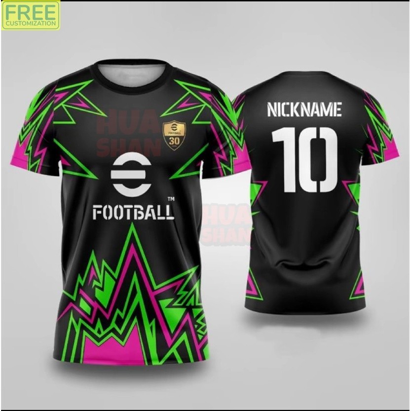 เสื้อกีฬาผู้ชาย พิมพ์ลาย PES 2026 ใส่สบายและเท่ มาใหม่