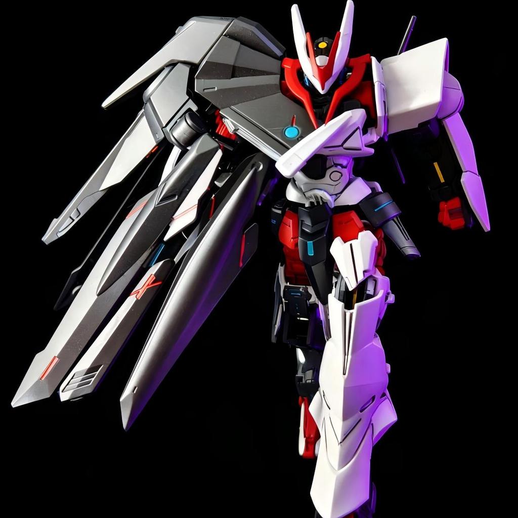 HG1/144 Unknown Black Assembly Model ของเล่นเคลื่อนย้ายได้ ราคา ถูกที่สุด ดีลบีเคเค แกลเลอรีภาพที่ 5