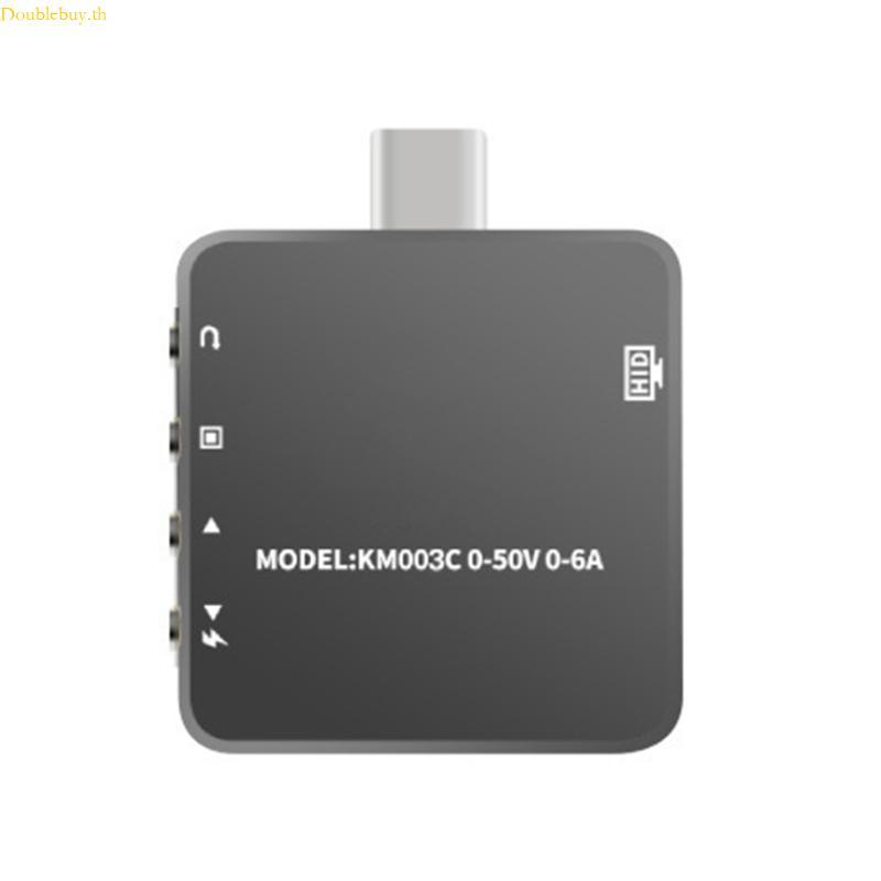 Doublebuy Universal POWER Z Type C KM003C เครื่องชาร์จโวลต์มิเตอร์แอมป์มิเตอร์ดิจิตอลแรงดันไฟฟ้า Cur