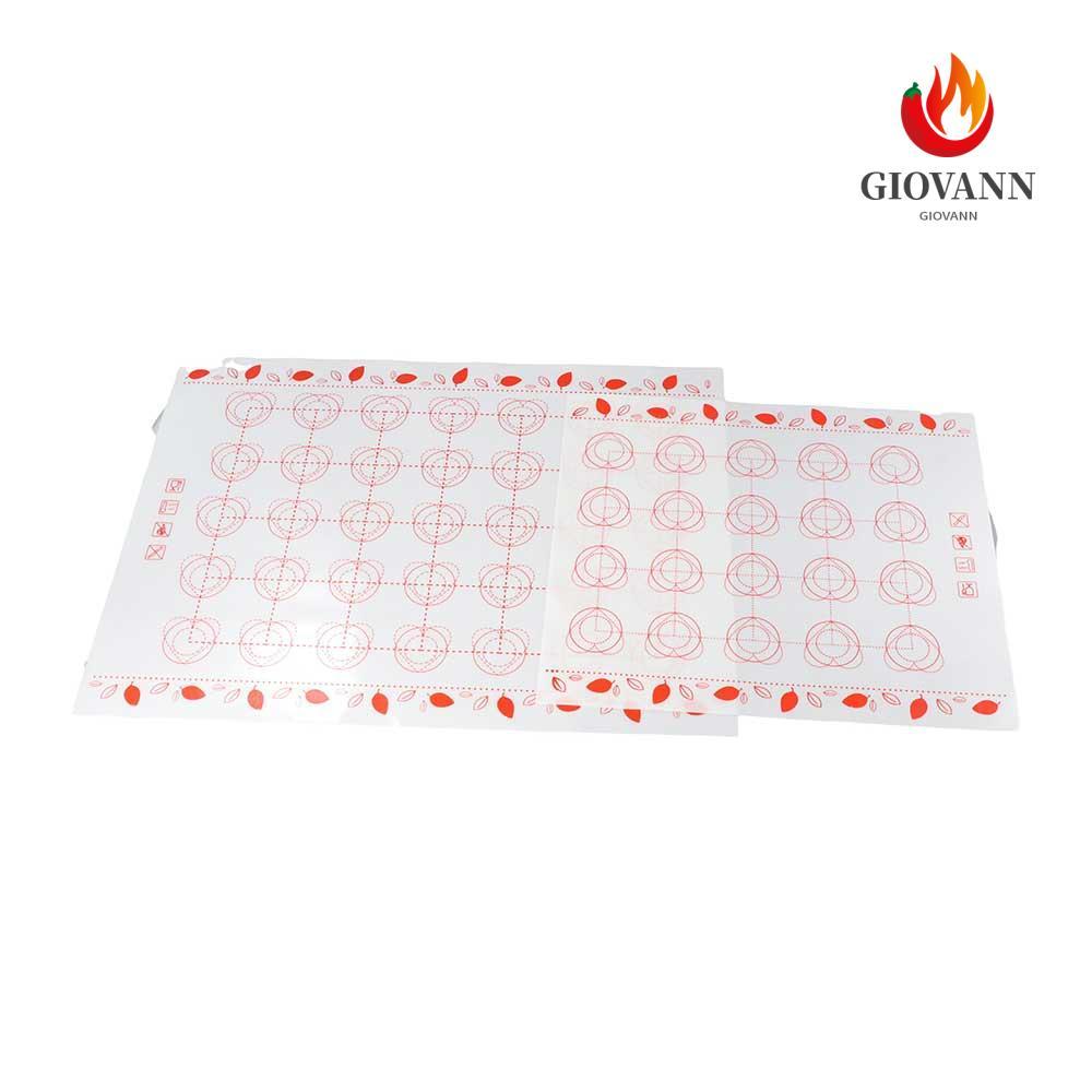 GIOVANNI คุกกี้แผ่นรองอบไม่ติดซิลิโคน Home Kitchen Pastry Sheet