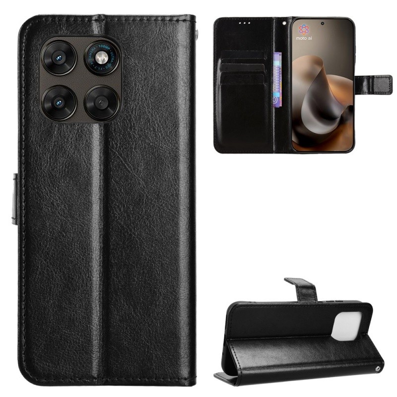 สําหรับ Motorola Moto G67 5G กรณีกระเป๋าสตางค์หนัง PU กระเป๋าโทรศัพท์สําหรับ Motorola Moto G77 5G ฝา