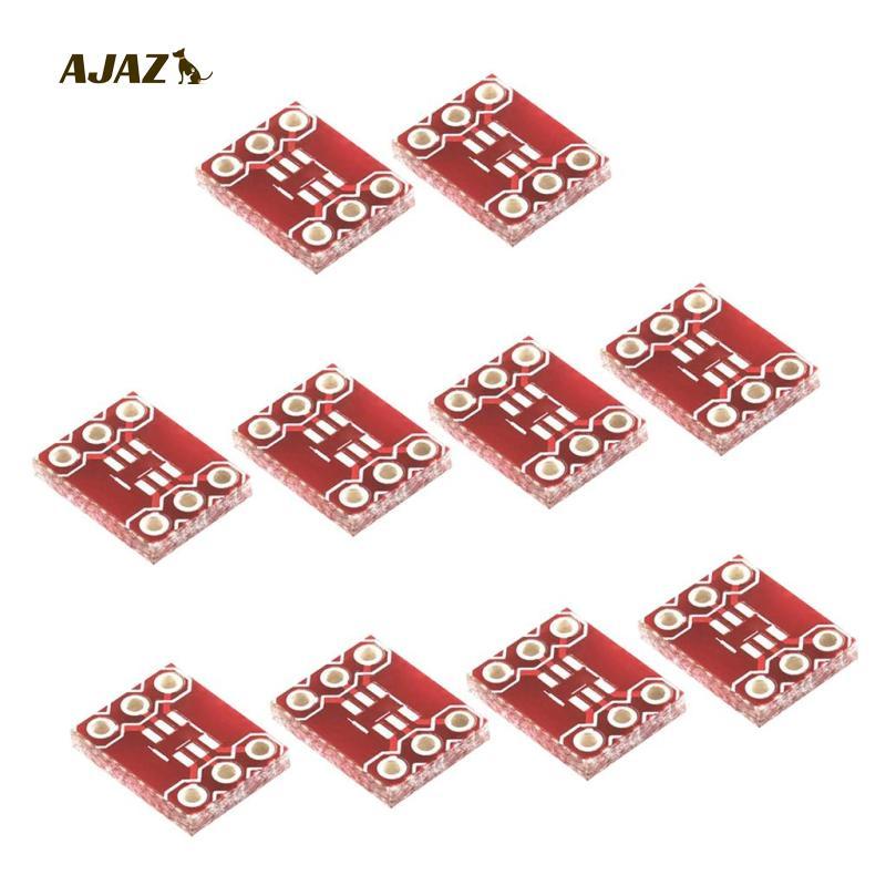 [AJAZ] แพ็ค 10 ชิ้น 6 ขา SOT23 ถึงอะแดปเตอร์ DIP บอร์ด PCB SMD บอร์ดแปลงใหม่