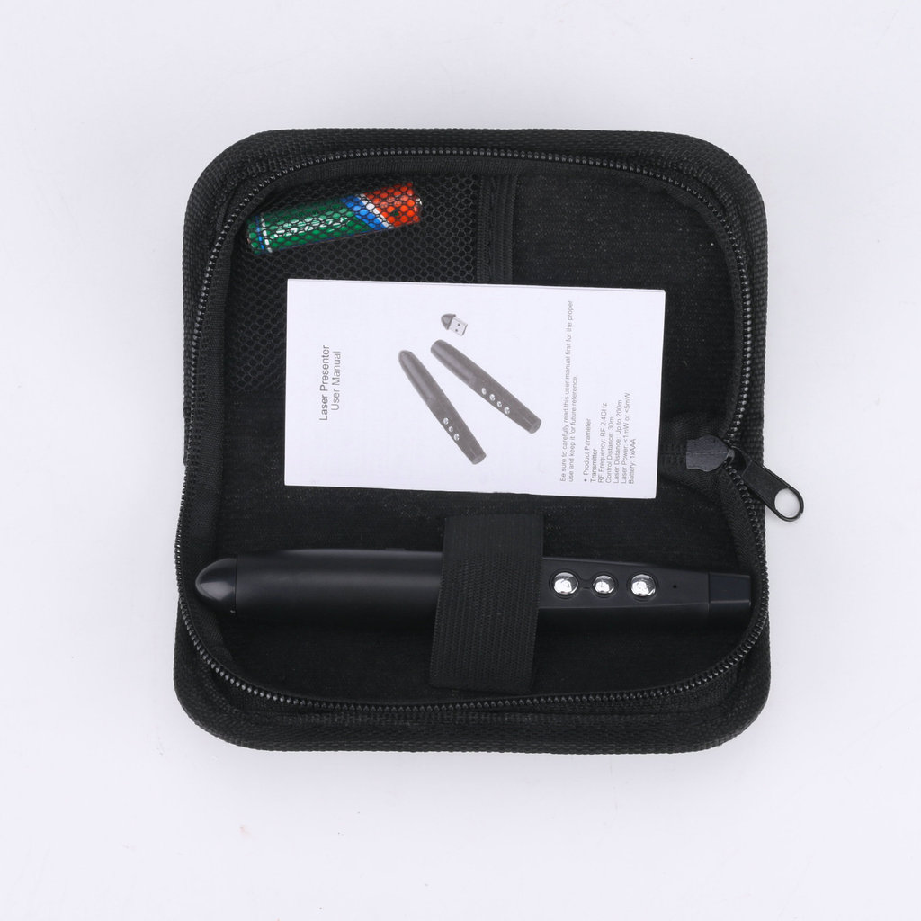 TB-08A 2.4G หน้าพลิกปากกา PPT หน้าพลิกปากกาเลเซอร์หน้าพลิกปากกามัลติฟังก์ชั่นรีโมทคอนโทรลหน้าพลิกปาก