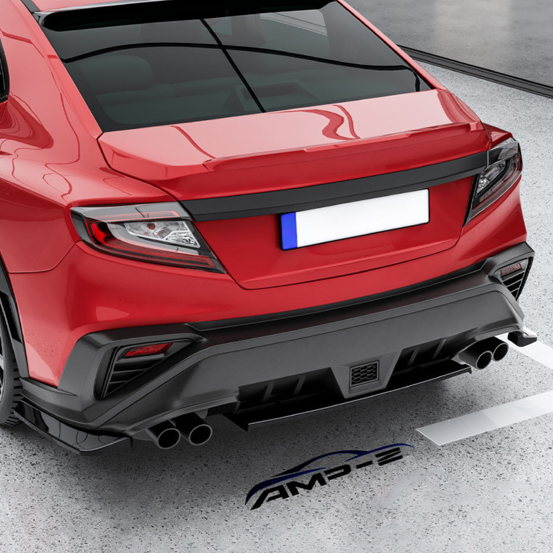 เหมาะสําหรับ Subaru Subaru WRX STI VB 2022 + ด้านหลัง Lip Tail สปอยเลอร์มุมการปรับเปลี่ยนอุปกรณ์เสริ