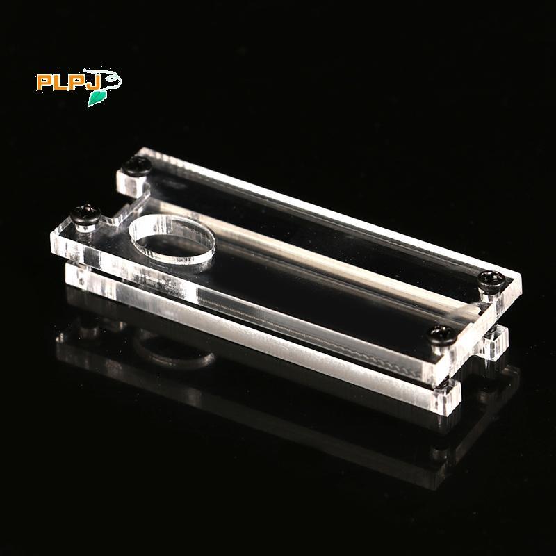PLPJ 1 ชุดอะคริลิค Hard Shell โปร่งใส Protector กรณี Fixing Braet พร้อมสกรูสําหรับ Raspbery Pi Pico Board ใหม่