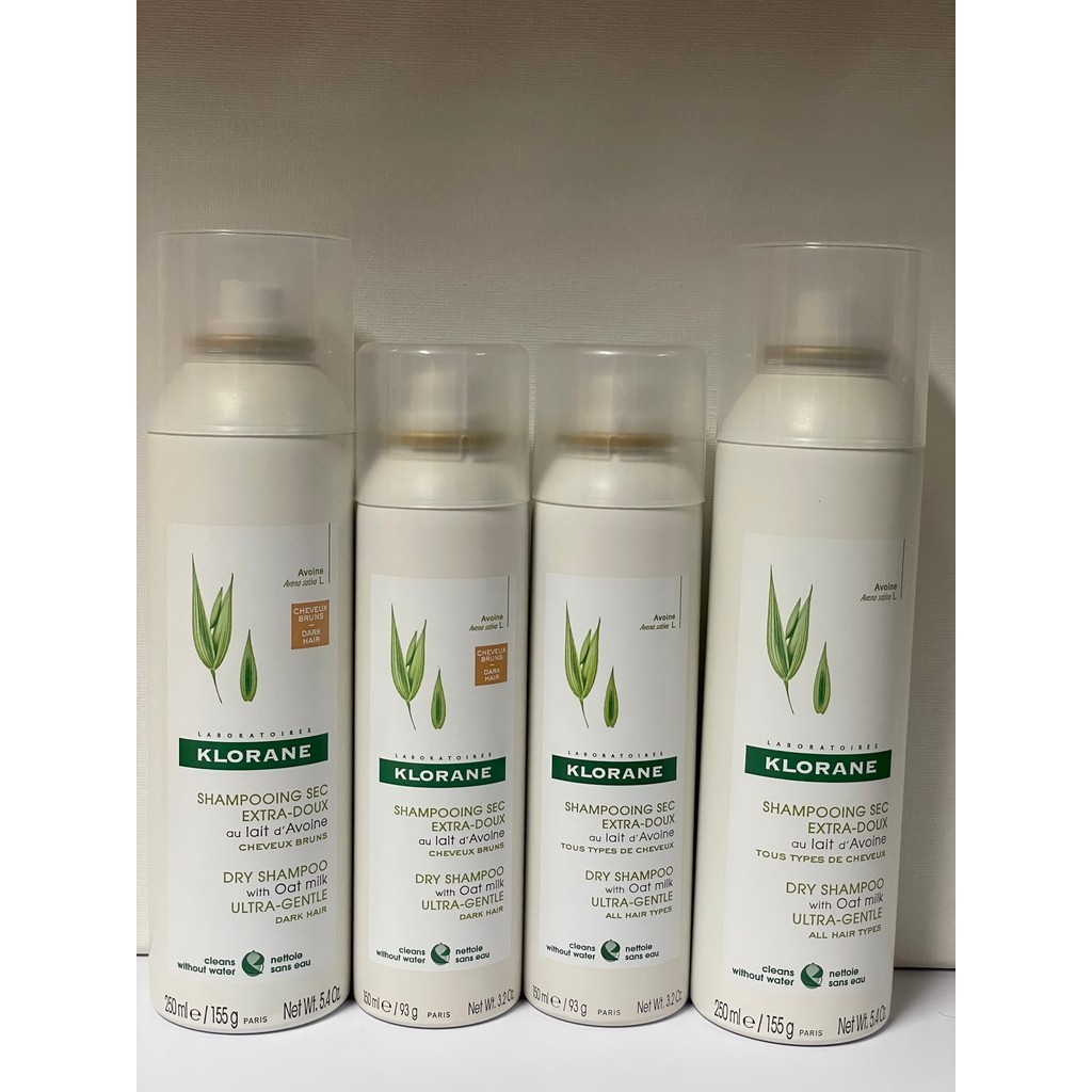 สระผมโดยไม่ต้องใช้น้ำ Klorane Oat Milk Dry Shampoo คลอเรน ดรายแชมพูสเปรย์ เพื่อผมสะอาดนุ่มอย่างเร่งด