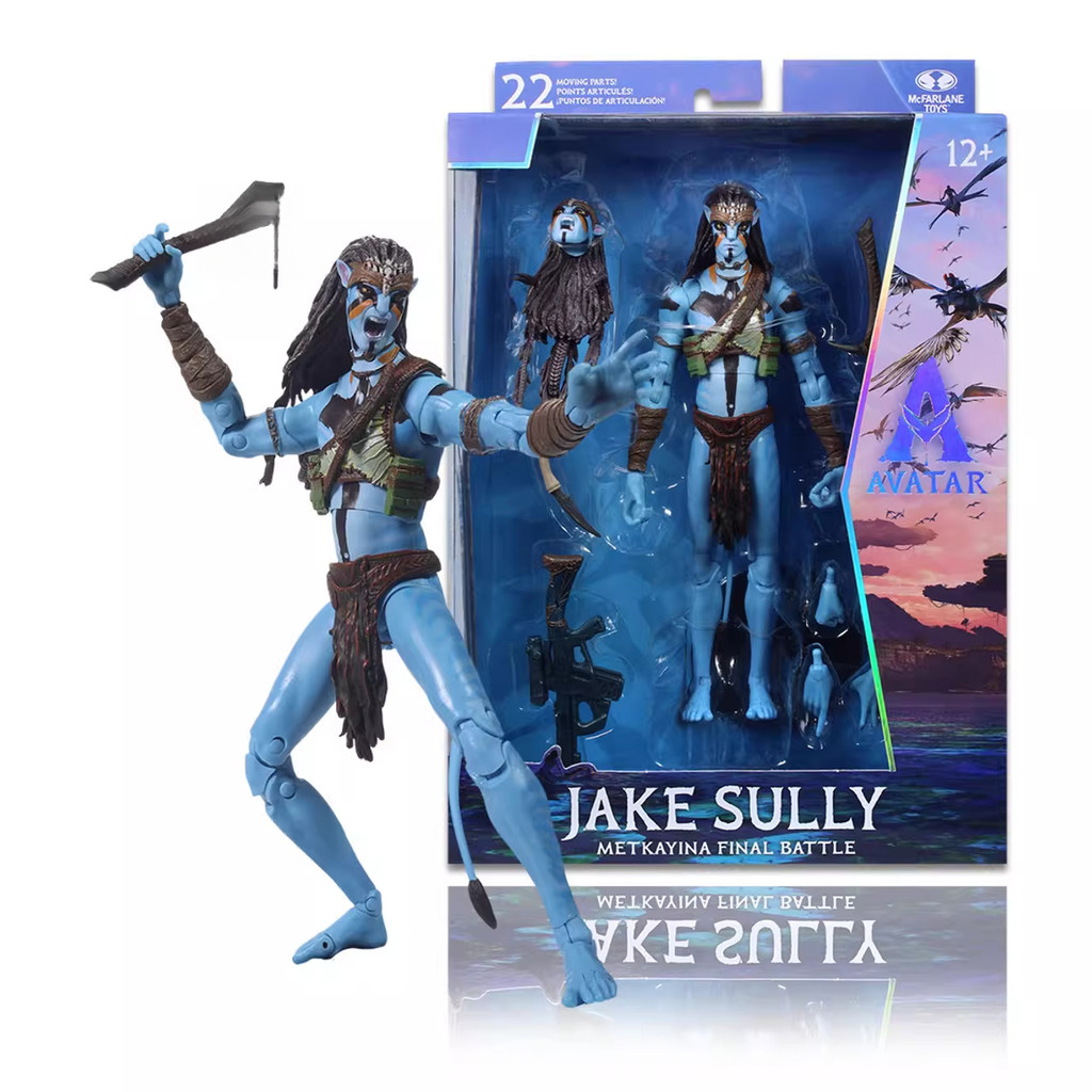 [คลังสินค้าพร้อม] Mcfarlane Mcfarlane Avatar 3 Fire and Embers Collonel Jack Flying Dragon 23 ซม. รุ