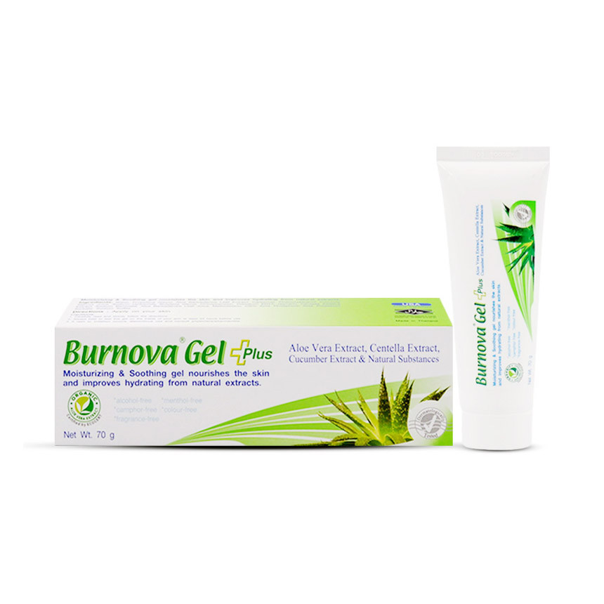 Burnova Gel Plus ใหญ่ หลอด 70 g